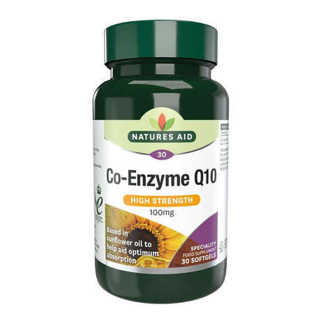 Co - Q - 10 - 100mg (Co Enzyme Q10) 30 Caps - Greenlands Health Store
