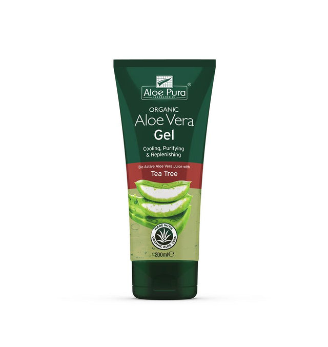 Aloe Vera Gel & Tea Tree 200ml - Greenlands Health Store
