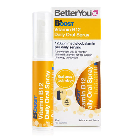 Boost B12 Daily Oral Spray 25ml - Greenlands Health Store