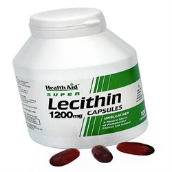 Lecithin 1200mg (unbleached) Capsules 100's - Greenlands Health Store
