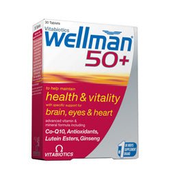 Wellman 50+ 30 Tabs - Greenlands Health Store