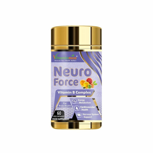 Vitaminnica Neuro Force: Brain Booster - 60 Capsules - Greenlands Health Store