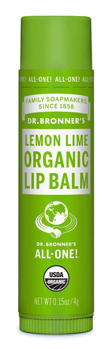 Org Lip Balm Lemon Lime 4g - Greenlands Health Store