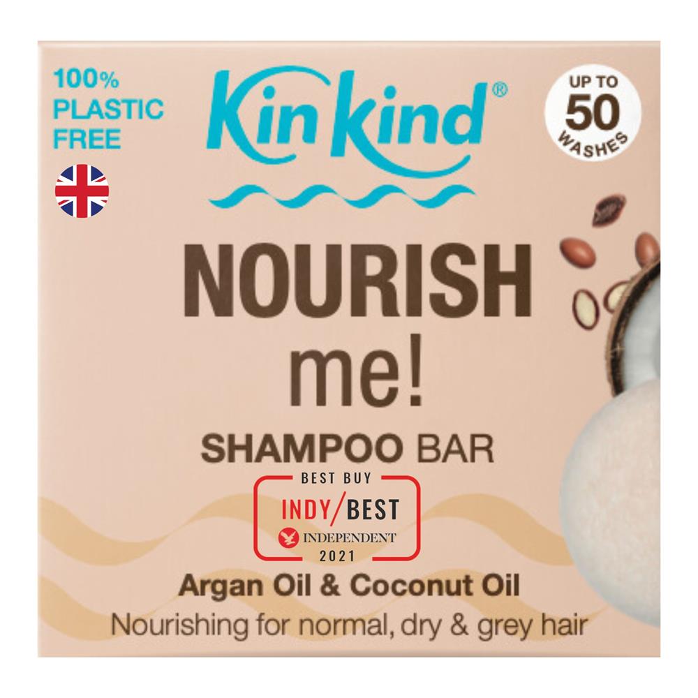 KinKind NOURISH me Shampoo Bar 50g - Greenlands Health Store