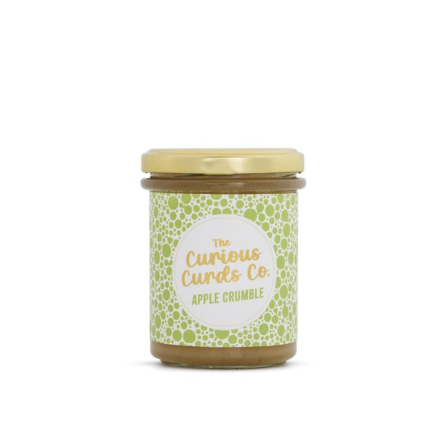 The Curious Curd Co Apple Crumble Curd 210g - Greenlands Health Store