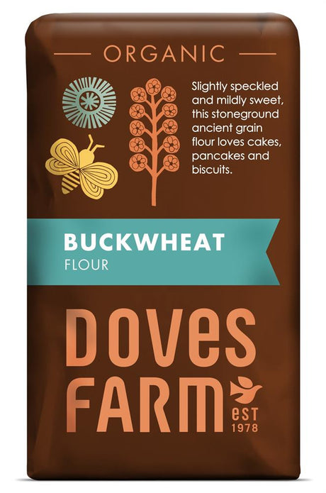 Organic Buckwheat Flour 1kg - Greenlands Health Store