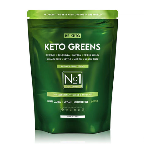 BeKeto - Keto Greens - Green Cocktail 250g - Greenlands Health Store