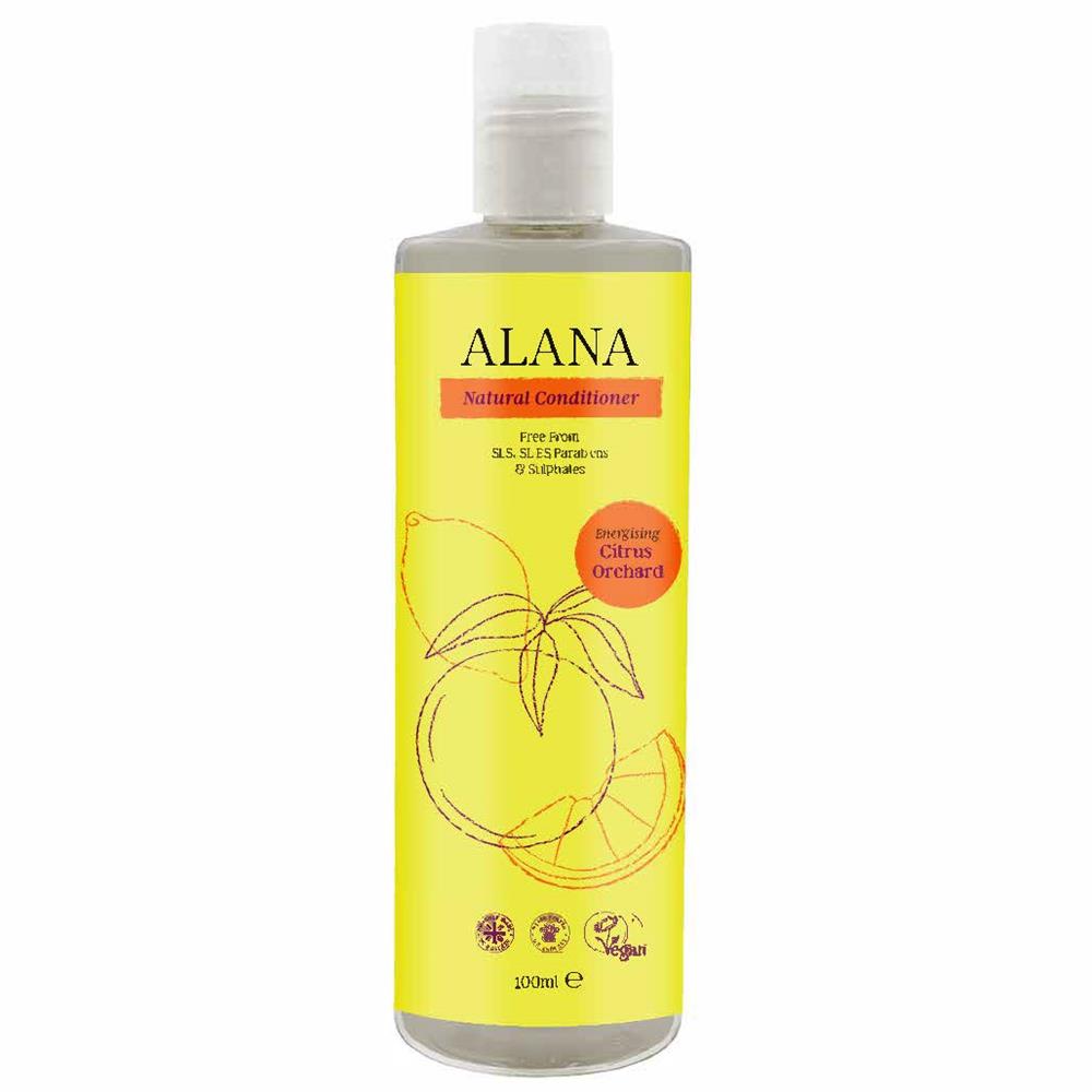 Citrus Natural Conditioner 100ml Convenience/Travel Bottle - Greenlands Health Store