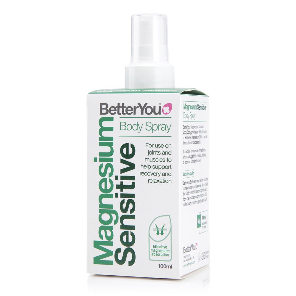 Magnesium Oil Sensitive spray 100ml - Greenlands Health Store