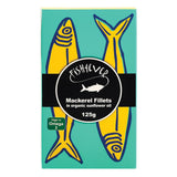 Mackerel Fillet in Organic Sunflower Oil 125g - Greenlands Health Store