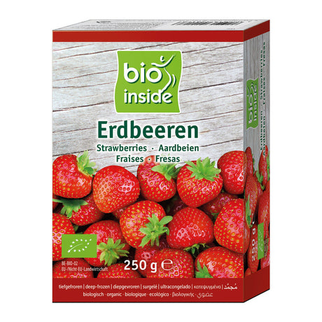 Organic Strawberries 250g - Greenlands Health Store