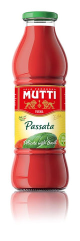 Mutti Passata with Basil 700g - Greenlands Health Store