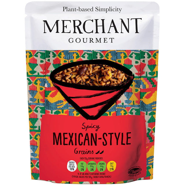 Merchant Gourmet Mexican Style Grains 250g - Greenlands Health Store