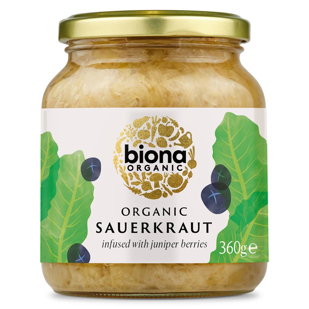 Organic Sauerkraut 360g - Greenlands Health Store