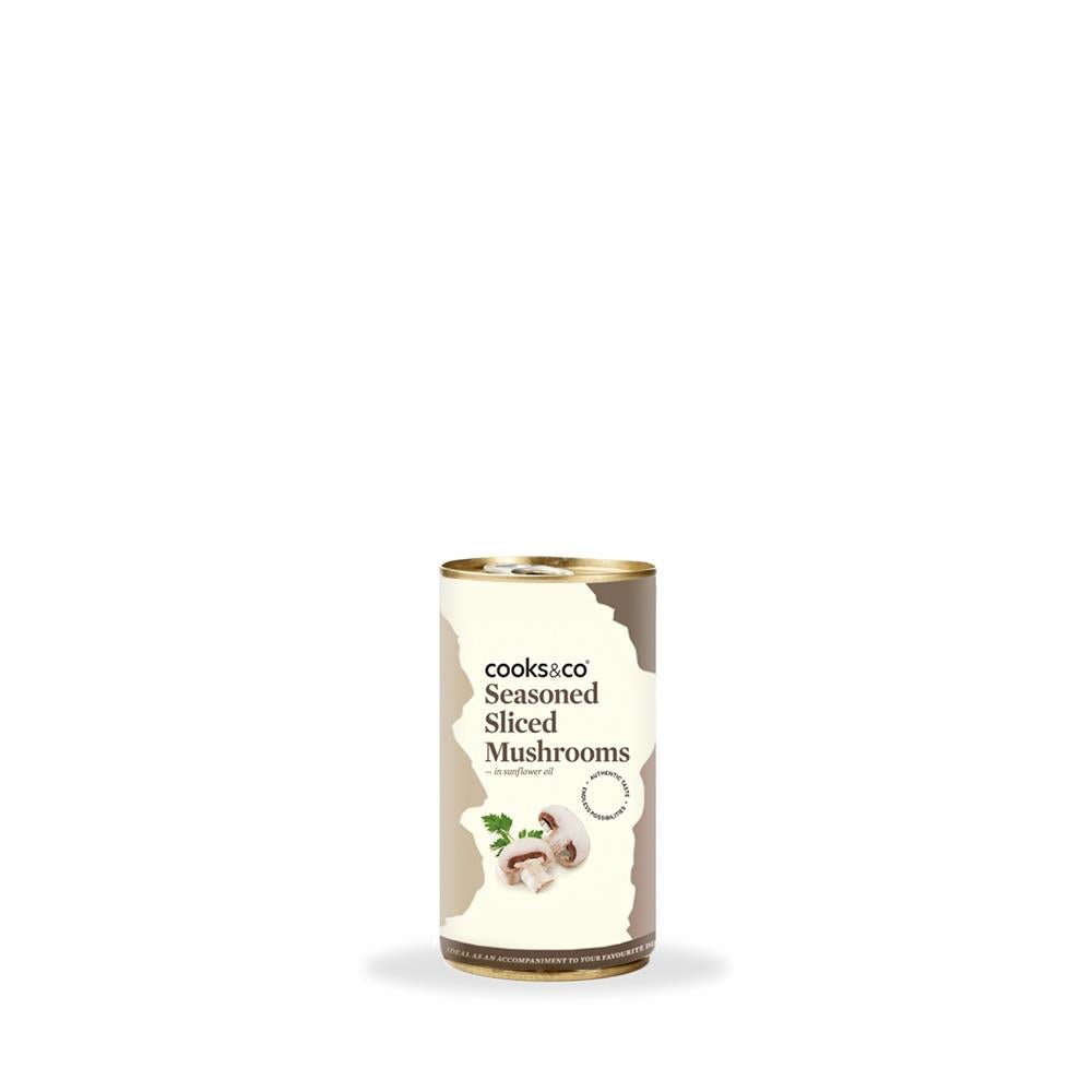 Seasoned Sliced Mushrooms 345g - Greenlands Health Store