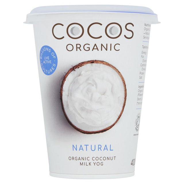 Organic Natural Coconut Milk Yoghurt 400g - Greenlands Health Store