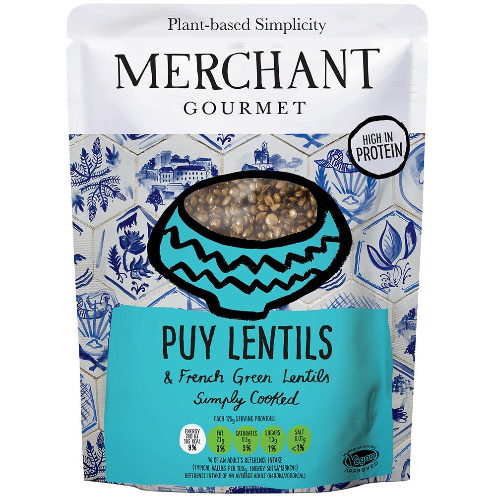 Puy Lentils Ready to Eat 250g - Greenlands Health Store