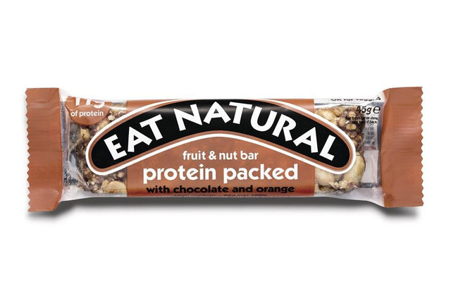 Protein Packed Choc Orange Bar 40g - Greenlands Health Store
