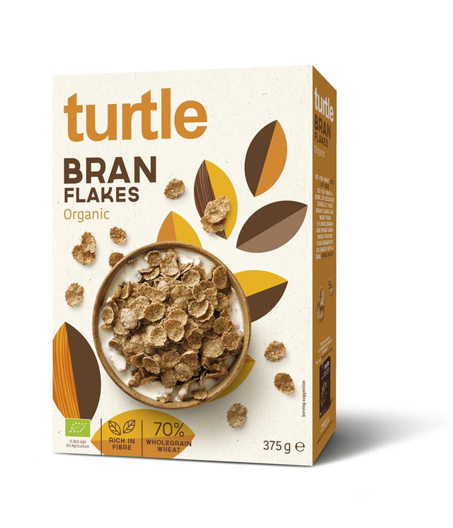 Turtle Bran Flakes 300g Organic - Greenlands Health Store