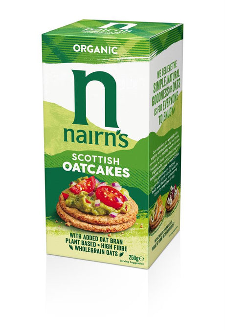 Organic Oatcake 250g - Greenlands Health Store