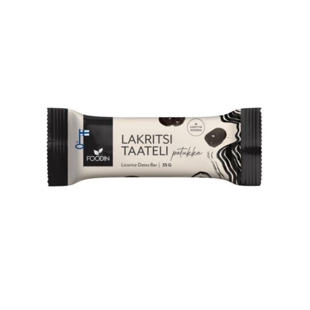 Licorice Date Bar 35G - Greenlands Health Store
