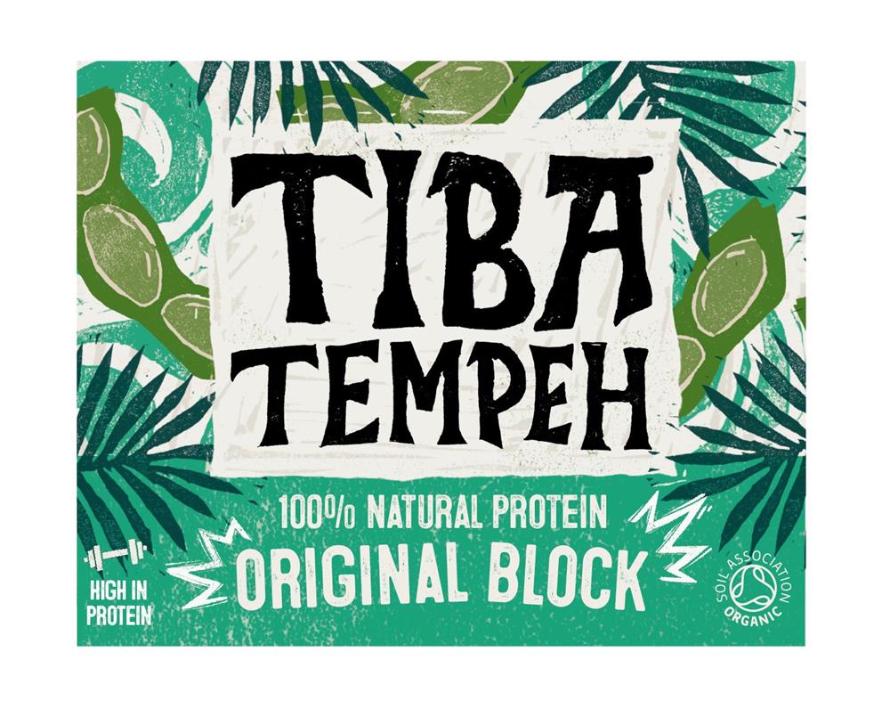 Tiba Tempeh Organic Block 200g - Greenlands Health Store