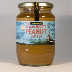 Organic SMOOTH 100% Peanut Butter 700g - Greenlands Health Store