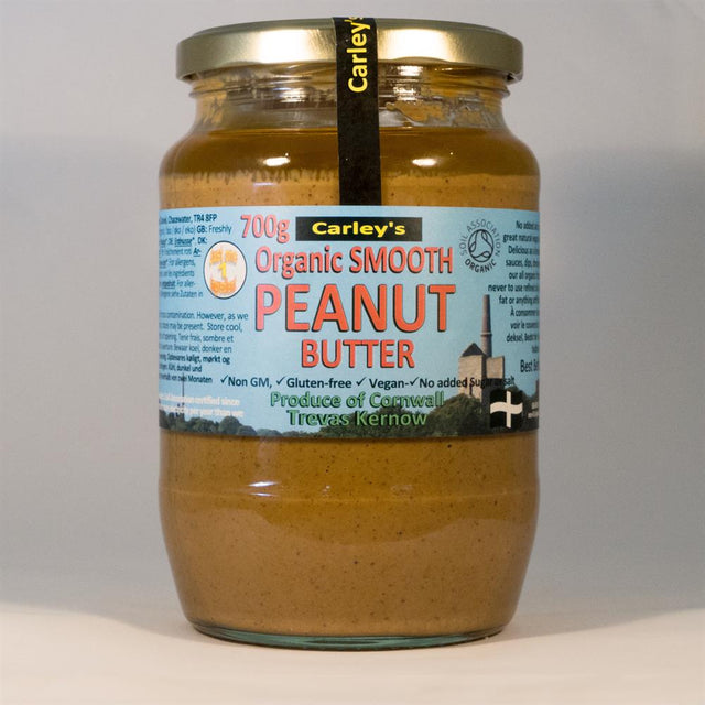 Organic SMOOTH 100% Peanut Butter 700g - Greenlands Health Store