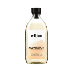 Wilton London Eco Non - bio Laundry Liquid Cedarwood 1.05Ltr - Greenlands Health Store