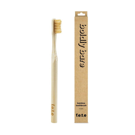 Bamboo Tooth Brush Boldly Bare Natural Firm 1 Unit - Greenlands Health Store