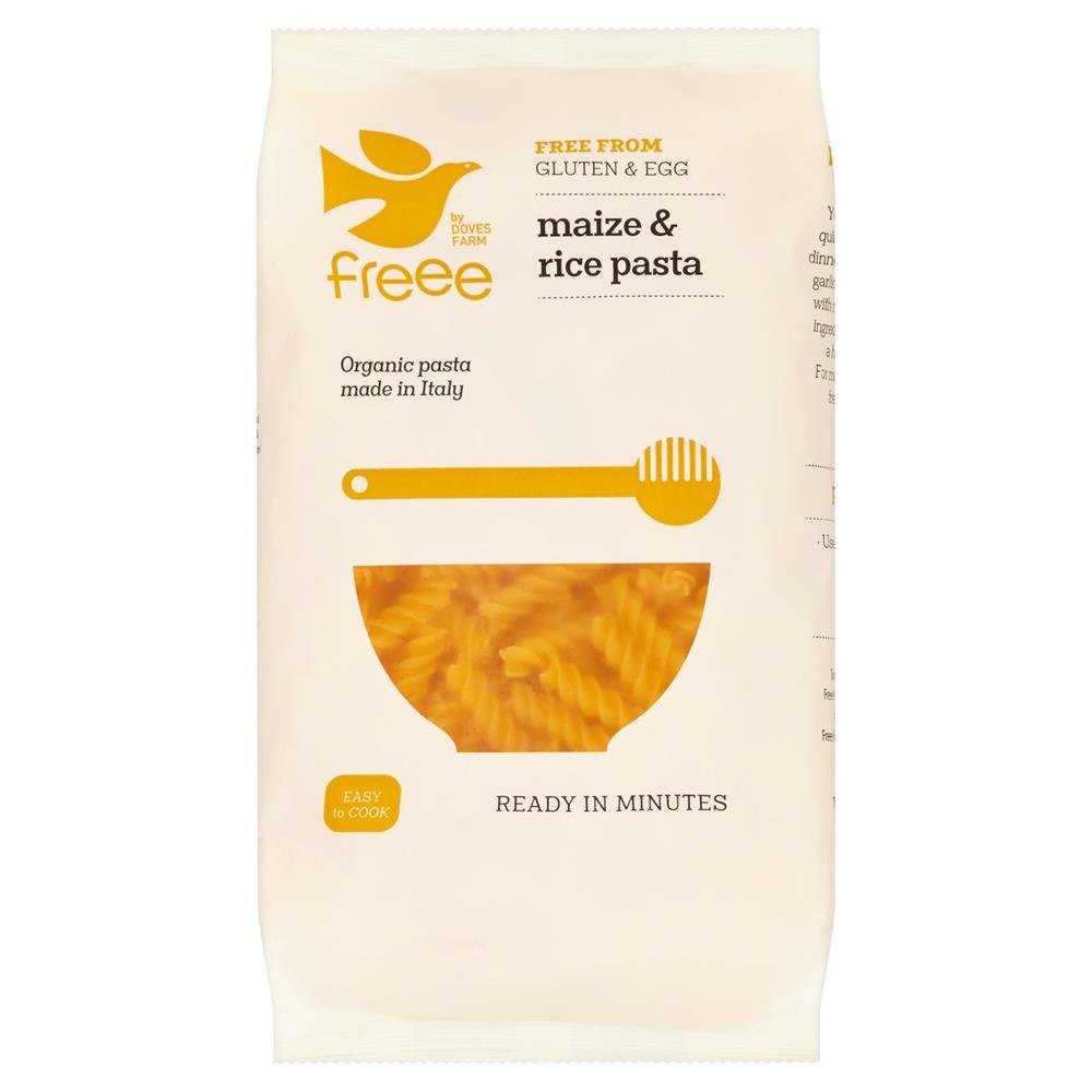 Gluten Free Organic Maize & Rice Fusilli 500g - Greenlands Health Store