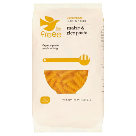 Gluten Free Organic Maize & Rice Fusilli 500g - Greenlands Health Store