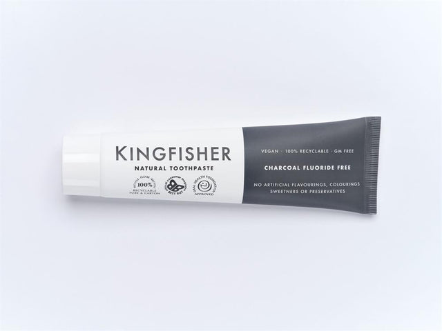 Charcoal Naturally Whitening Natural Toothpaste 100ml - Greenlands Health Store