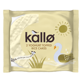 Kallo Yogurt Topped Rice Cake 33g - Greenlands Health Store