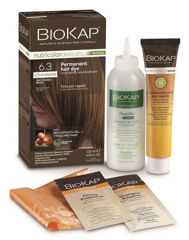 Dark Golden Blond 6.3 Hair Dye 135 ml - Greenlands Health Store