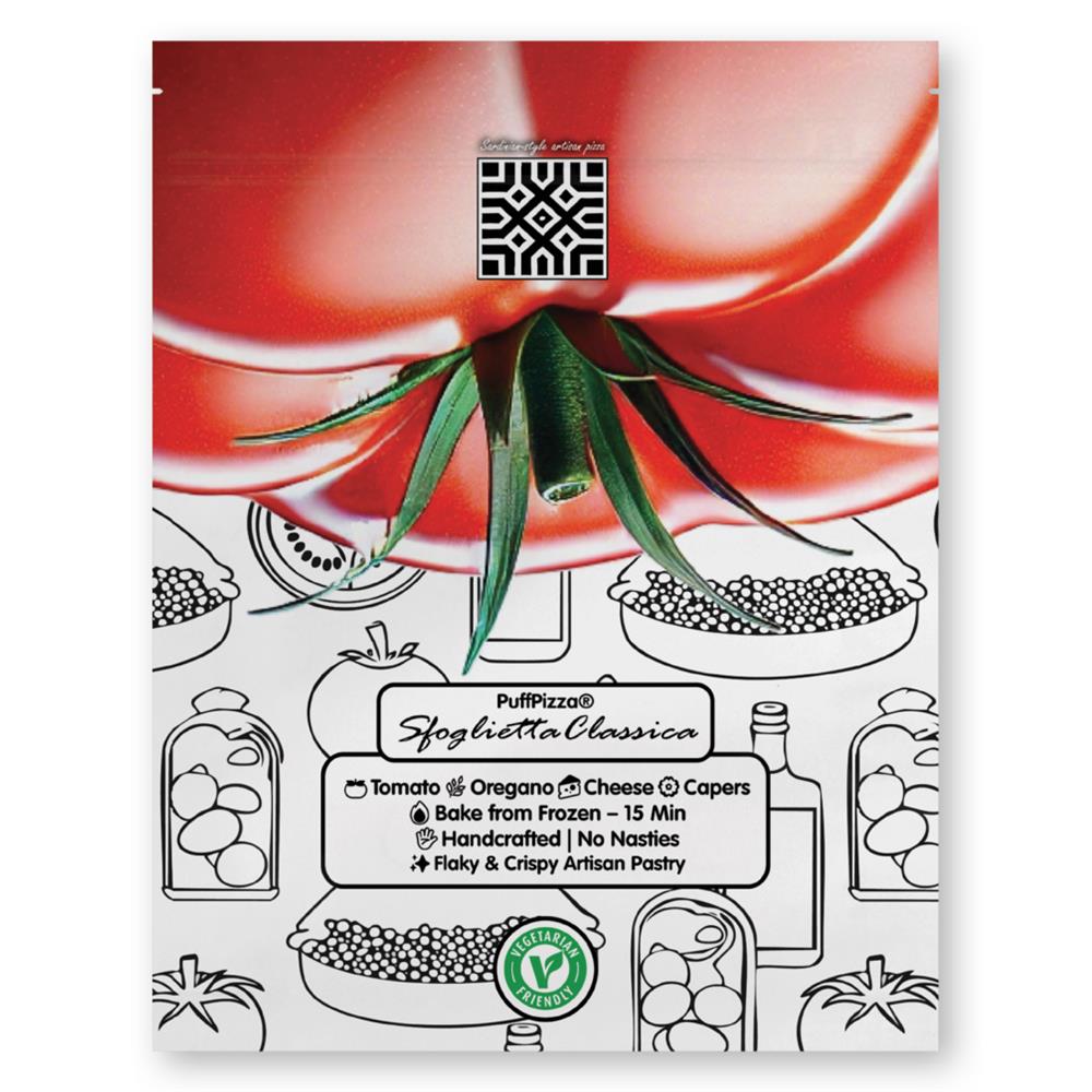 Sfoglietta Classica Italian Puff Pastry Pizzas 560g - Greenlands Health Store