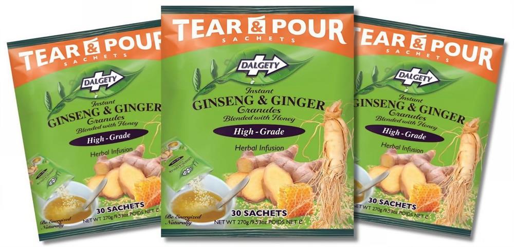 Dalgety Instant Ginseng & Ginger 30 Sachets - Greenlands Health Store