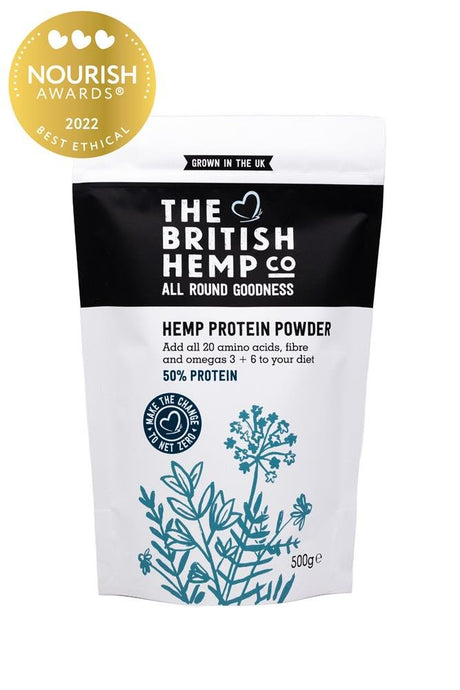 50% Hemp protein powder (Order in singles or 8 for trade outer) - Greenlands Health Store