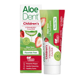 Children's Aloe Vera Toothpaste 50ml Strawberry - Greenlands Health Store