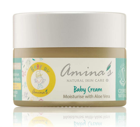 Natural Aloe Vera Baby Cream for Face & Body 50ml - Greenlands Health Store