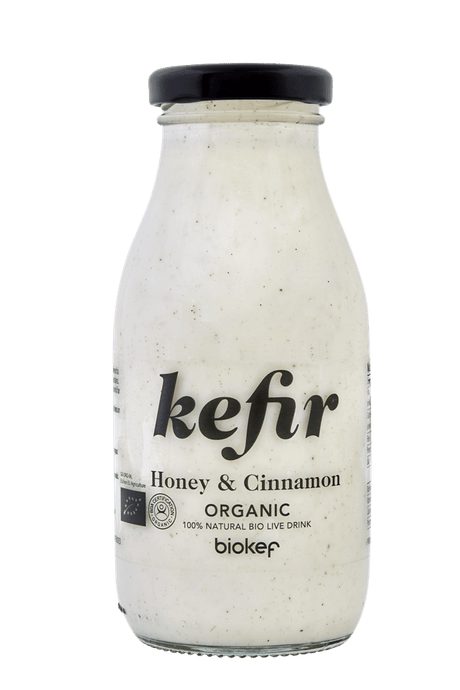 Organic Honey & Cinnamon Kefir 250ml - Greenlands Health Store