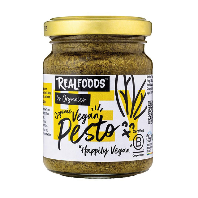 Organic Vegan Green Pesto 120g - Greenlands Health Store