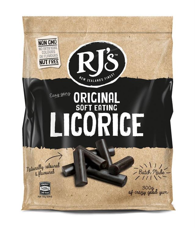 Natural Soft Eating Licorice 300g - Greenlands Health Store