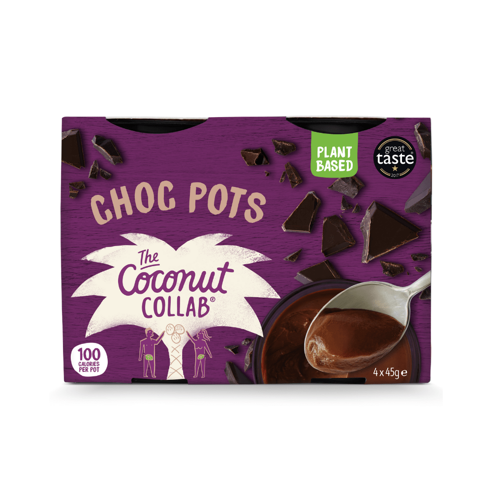 Dairy Free Little Chocolate Ganache Pots 4 x 45g - Greenlands Health Store