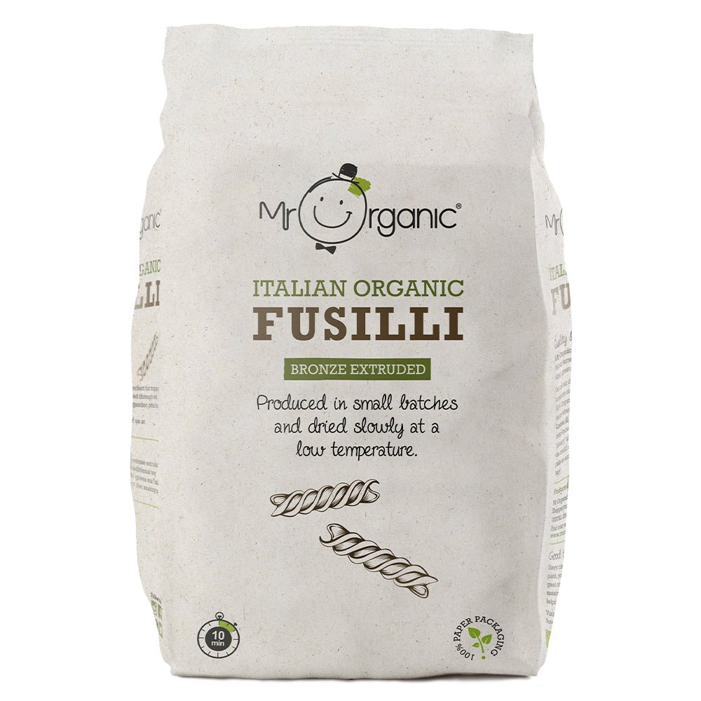 Mr Organic Fusilli 500g - Greenlands Health Store