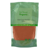 Organic Cacao Powder Raw 200g - Greenlands Health Store