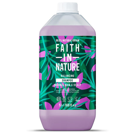 Faith in Nature Lavender & Geranium Shampoo 5000ml - Greenlands Health Store