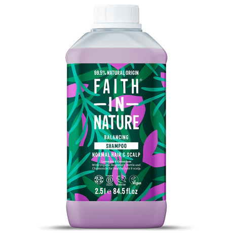 Faith In Nature Lavender & Geranium Shampoo 2.5 Litre - Greenlands Health Store