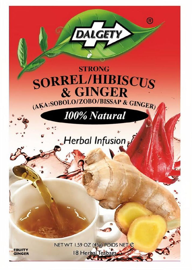 Dalgety Sorrel & Ginger 18 Teabags - Greenlands Health Store