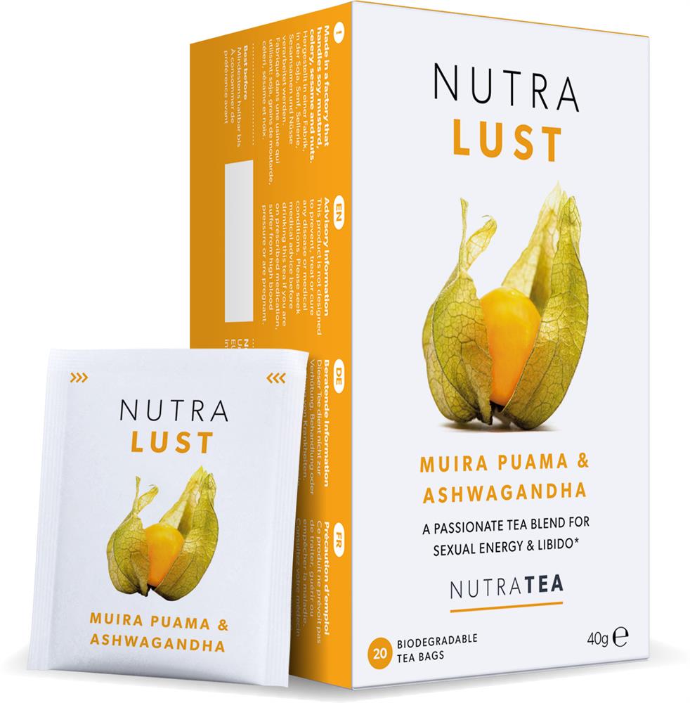 Nutra Lust Herbal Tea - 20 Tea Bags - Greenlands Health Store